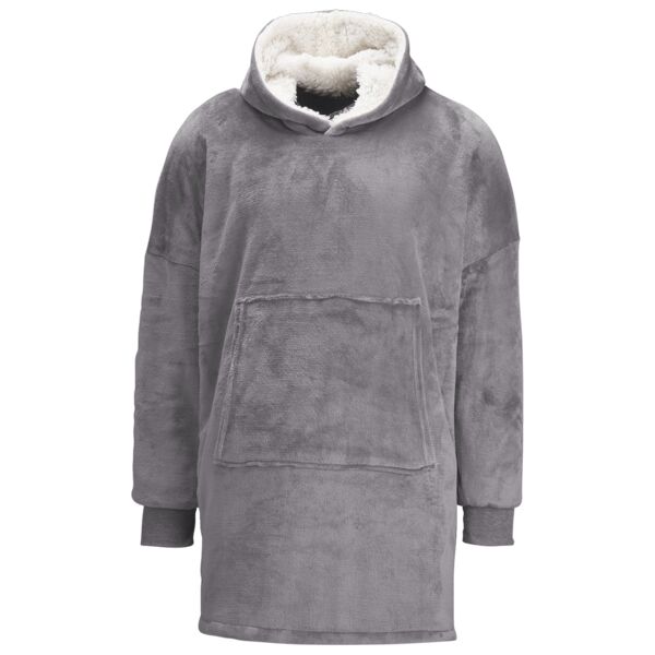 The Ribbon oversized cosy reversible sherpa hoodie Thumbnail