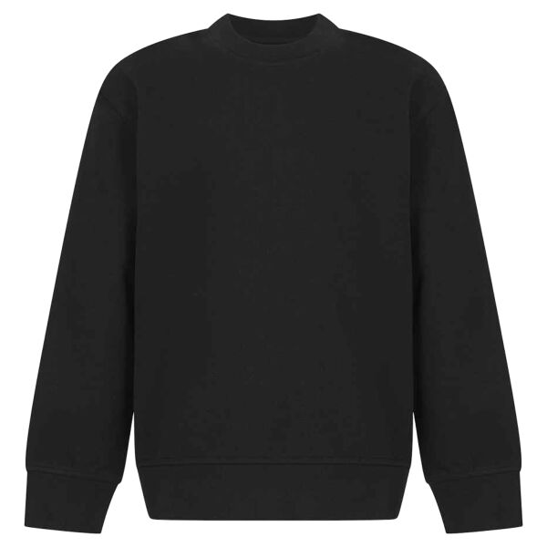 Kids sustainable fashion curved hem sweatshirt Thumbnail