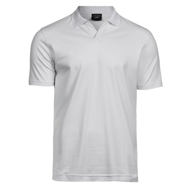 Tee Jays Luxury Stretch V Neck Polo Shirt Thumbnail