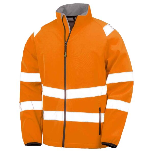 Result Genuine Recycled Printable Safety Soft Shell Jacket Thumbnail