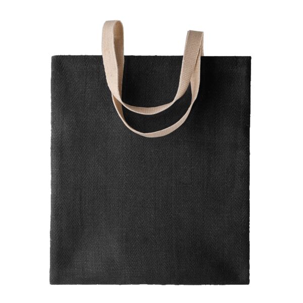 100% natural yarn dyed jute bag Thumbnail