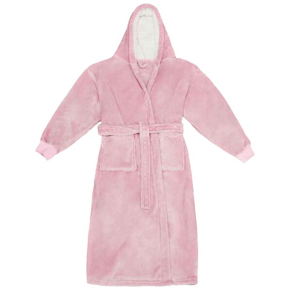 Brand Lab Unisex Hooded Cuffed Robe Thumbnail