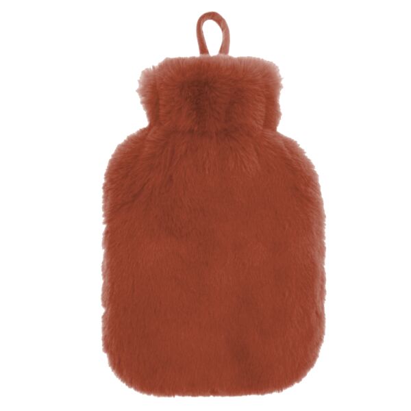Super luxury faux fur hot water bottle and cover Thumbnail