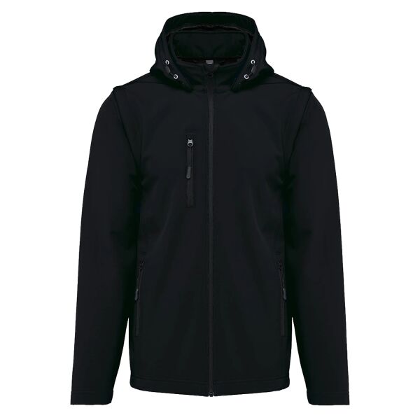 Kariban Unisex Three Layer Hooded Soft Shell Jacket Thumbnail