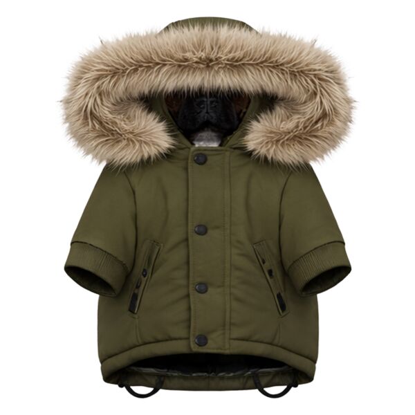 Dog’s parka jacket Thumbnail