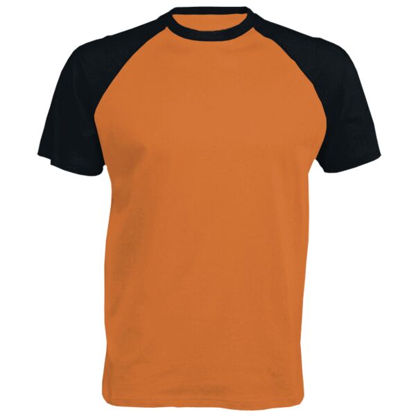 Baseball Short-sleeved two-tone T-shirt Thumbnail