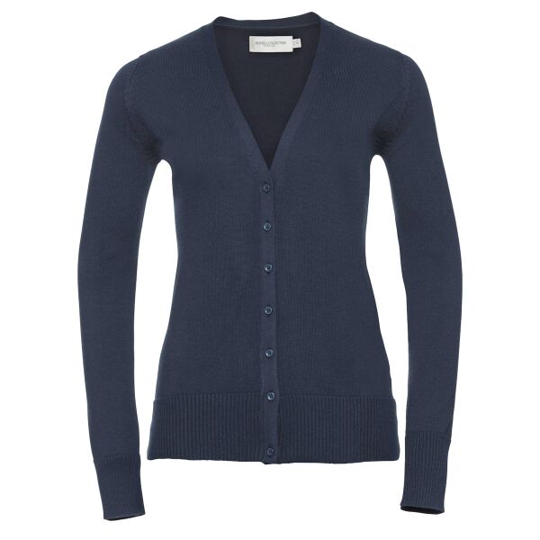 Women's v-neck knitted cardigan Thumbnail
