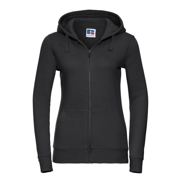 Women's authentic zipped hooded sweatshirt Thumbnail