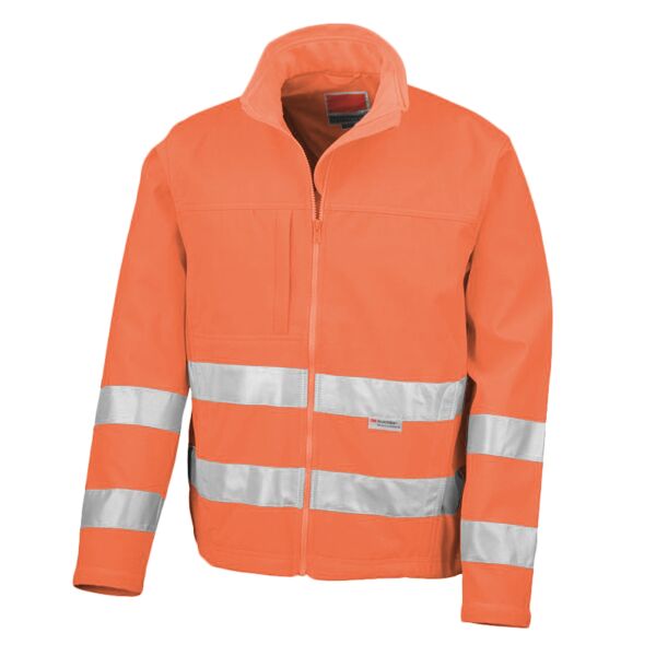Result Safe-Guard Hi-Vis Soft Shell Jacket Thumbnail