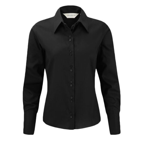 Russell Collection Ladies Long Sleeve Ultimate Non-Iron Shirt Thumbnail