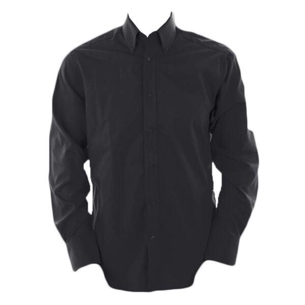 Kustom Kit Long Sleeve Tailored City Business Shirt Thumbnail