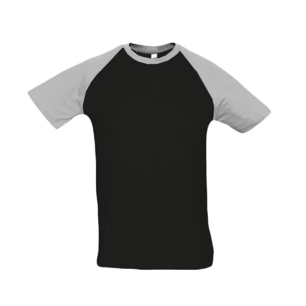 SOL'S Funky Contrast Baseball T-Shirt Thumbnail