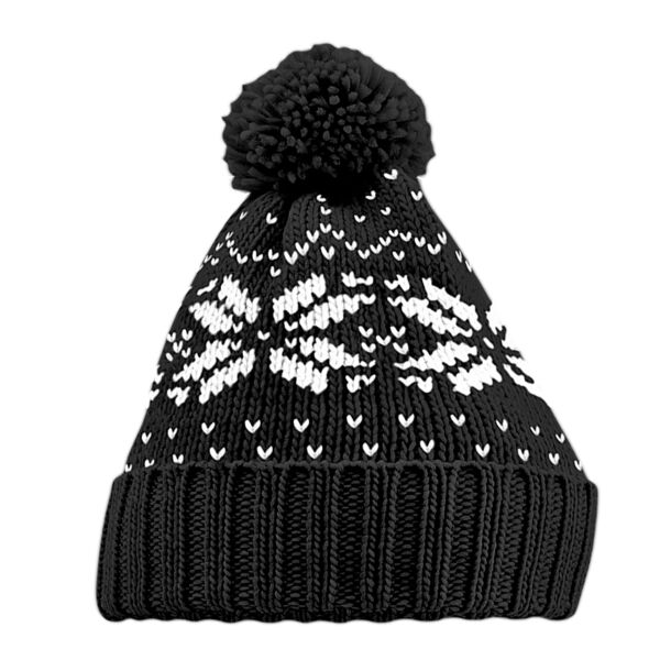 Beechfield Fair Isle Snowstar® Beanie Thumbnail