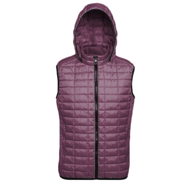 Honeycomb hooded gilet Thumbnail