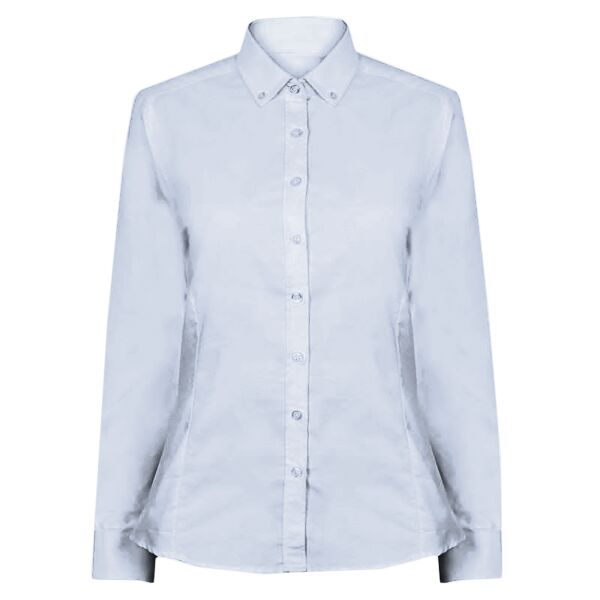 Women's modern long sleeve Oxford shirt Thumbnail