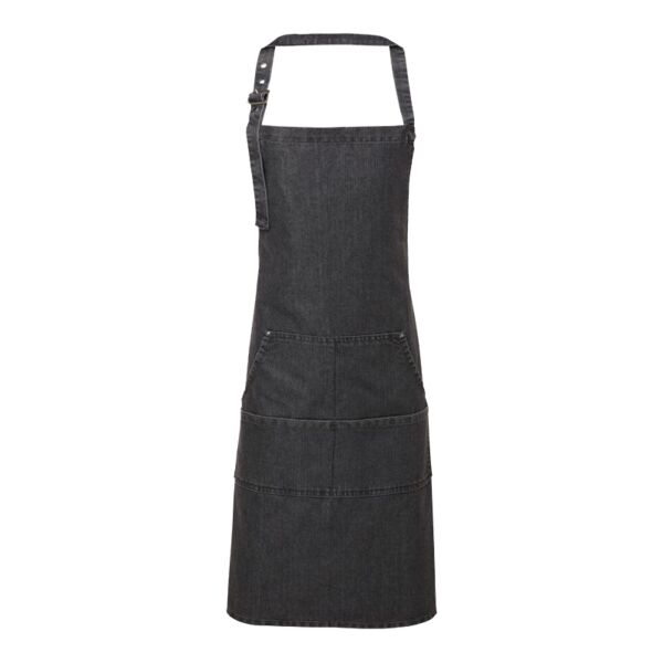 Jeans stitch bib apron Thumbnail