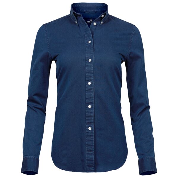 Tee Jays Ladies Long Sleeve Casual Twill Shirt Thumbnail