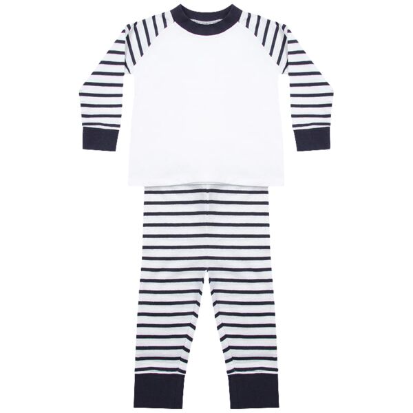 Larkwood Baby/Toddler Striped Pyjamas Thumbnail