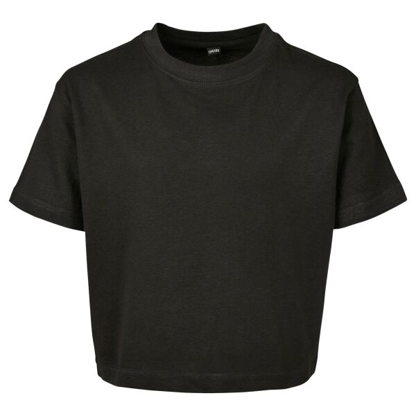 Girls cropped Jersey tee Thumbnail