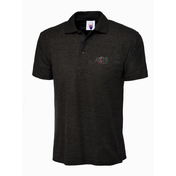 The Axis Academy Polo - Charcoal Thumbnail