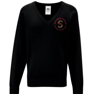 Springfield Secondary & Sixth Form (Wilmslow) V-Neck Jumper Thumbnail