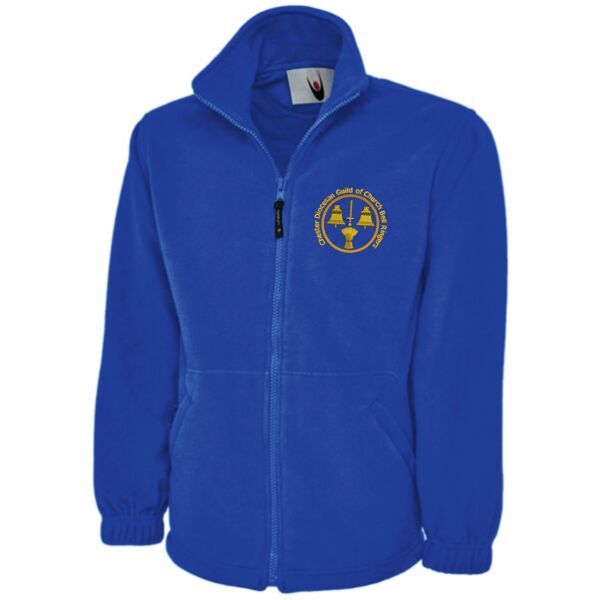 Chester Diocesan Bell Ringers Classic Full Zip Micro Fleece Jacket Thumbnail