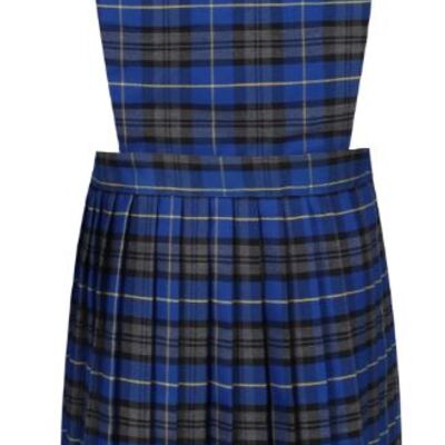 Kingsland C of E Tartan Pinafore  Thumbnail