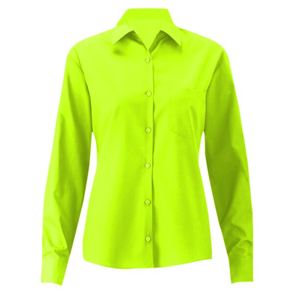 Women's long sleeve Easycare poplin shirt Thumbnail