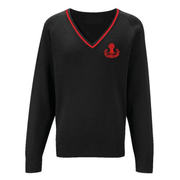 Sandbach Boys V-neck Jumper Thumbnail