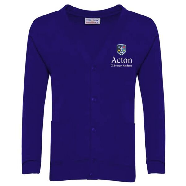 Acton Primary Academy Sweat Cardigan Thumbnail