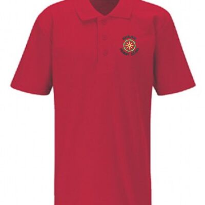 Wheelock Primary Polo Shirt Red Thumbnail
