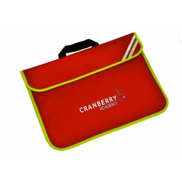 Cranberry Academy Slimline Bookbag Thumbnail