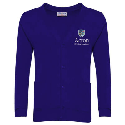 Acton Primary Academy Sweat Cardigan Thumbnail