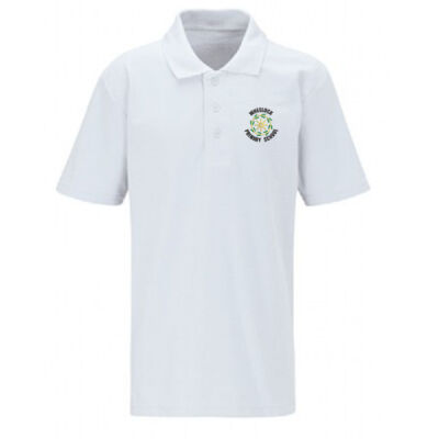 Wheelock Primary Polo Shirt White Thumbnail